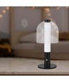 2W LED bordlampe, oppladbar - Touch dimbar, 3-i-1 CCT, sort, USB, inkl. batteri
