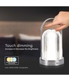1W oppladbar LED bordlampe, 3-i-1 CCT - Touch dimbar, USB-C, 6-8 timers batteri, antik finish