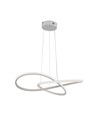 20W LED pendel, Ø50cm - 127lm/W, hvit, sirkulær, 3000K, inkl. lyskilde