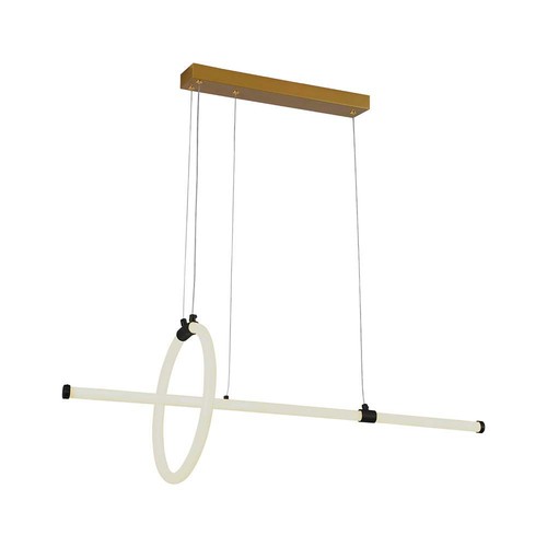 Dekorativ langbordspendel, 85 cm - 3000K, sort