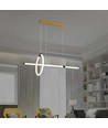 Dekorativ langbordspendel, 85 cm - 3000K, sort