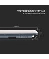 120cm 36W vanntett komplett LED-armatur - IP65, 120°