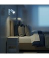 GU10 vegglampe med bryter - Hvit, aluminium, uten lyskilde