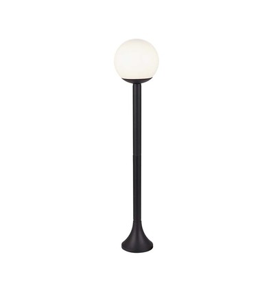 Sort hagelampe - 97cm, IP44 utendørs, mattsort, E27-fatning, uten lyskilde