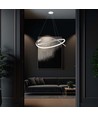 48W LED metalltaklampe - 800x1200mm, 4000K, hvit, Triac-dimming