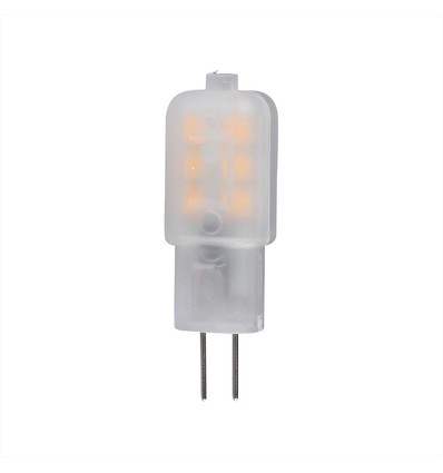 G4 1,1W LED pære, 12V - Samsung LED chip, 100lm, 300°, plast, 5 års garanti