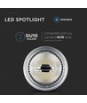GU10 12W dimbar AR111 LED pære - RA90, 4000K, 40 grader, 1031lm