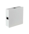 4W kvadratisk LED vegglampe - IP65, hvit, 4000K, 428lm