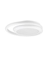 24W LED designer taklampe - Ø30cm, 105lm/W, hvit, rund, 4000K, inkl. lyskilde