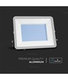200W LED lyskaster, Samsung LED chip - 185lm/W, IP65, 4000K, sort, 5 års garanti