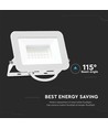 30W LED lyskaster - Samsung LED chip, arbeidslampe, hvit, IP65 utendørs