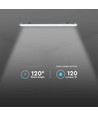 150cm 48W vanntett komplett LED-armatur - IP65, 6500K