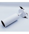 12W Ø5,2cm Innfelt spot dimbar RA90 - Hull: Ø5,5 cm, Mål: Ø5,2 cm, Hvit