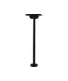 2W LED solcelle hagespot med spyd - IP65, 3-i-1 CCT, sort, bevegelsessensor, aluminiumsfot