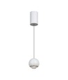 5W LED pendel, hvit - Klokkeformet, 500lm, 3000K, 60 grader, IP20