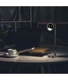 6W LED bordlampe i sort metall - 500lm, 3000K, IP20 innendørs, høyde 44,5cm