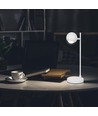 5-6W retro metall LED bordlampe - Hvit, 3000K, 500lm, 45cm høyde, inkl. lyskilde
