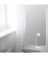 5-6W retro metall LED bordlampe - Hvit, 3000K, 500lm, 45cm høyde, inkl. lyskilde