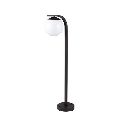 E27 hagelampe i sort, 105cm - IP44, klassisk design, aluminium, uten lyskilde