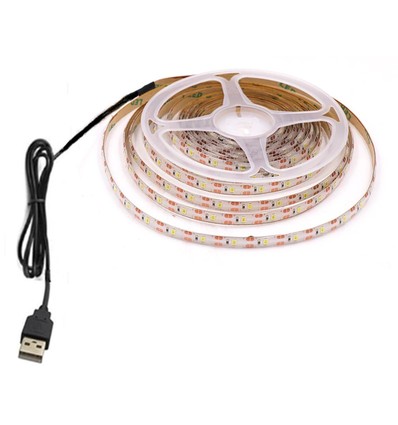 3m USB LED-strip til TV og PC - 60 LED pr. meter