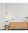 8,5W LED pendel / hengelampe - Ø12-18cm, hvit, touch on/off, 3000K, inkl. lyskilde