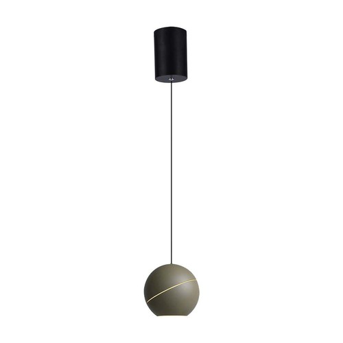8,5W LED pendel, Ø12cm - Champagne gull, touch on/off, 3000K, inkl. lyskilde