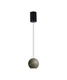 8,5W LED pendel, Ø12cm - Champagne gull, touch on/off, 3000K, inkl. lyskilde
