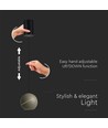 8,5W LED pendel, Ø12cm - Champagne gull, touch on/off, 3000K, inkl. lyskilde