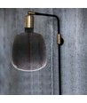 4W Vaseformet pære E27 - Kulltråd sort glass 300°