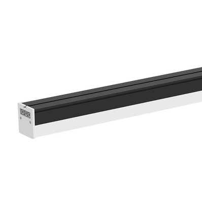 120cm 40W LED lysskinne - 6500K, sort