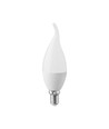 E14 3,7W LED kertepære - Flammeform, varm hvit, erstatter 30W