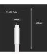 60cm / 8W T5 LED rør - G5, erstatter 14W, hvit, 220-240V