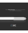 60cm / 8W T5 LED rør - G5, erstatter 14W, hvit, 220-240V