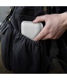 10000mAh powerbank, 10W - Sølv, LED display, inkl. 30cm Type-C kabel