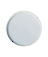 12W Utendørs vegg/taklampe - IP54, Ø15,1cm, Høyde 3,8cm, 3000K, skottlampe