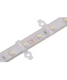 20 stk. klare festeklips til LED strip - 8mm, brukes til IP65 strips