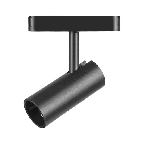 11W ultra-tynn magnetisk skinnespot, 48V - 1300lm, 34°, sort, 6400K, IP20