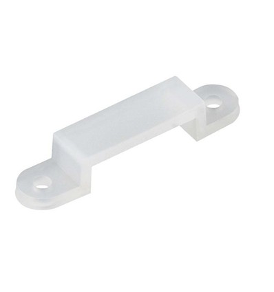 20 stk. silikon festeklips til LED strip - Brukes til 12mm IP65 strips