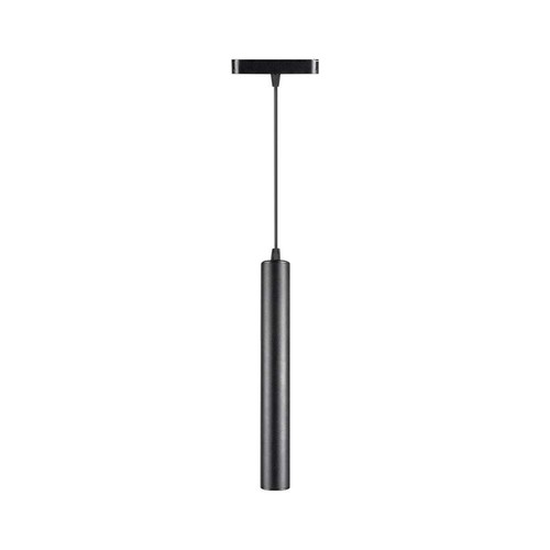 14W LED Hengelampe - Skinnespot, 4000K, Svart Hus
