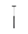 14W LED Hengelampe - Skinnespot, 4000K, Svart Hus
