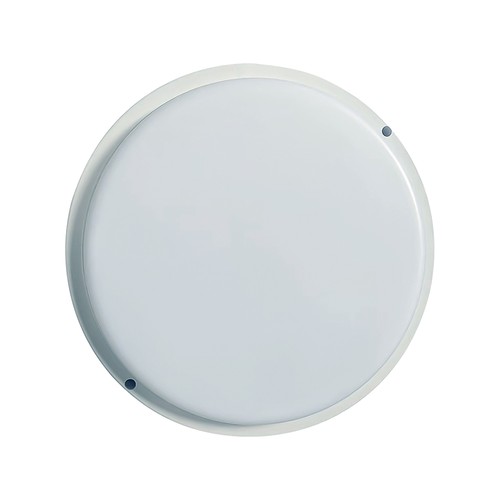 V-Tac Utendørs 18W vegg-/taklampe - Bulkhead, IP54, Ø19,5cm, høyde 3,8cm