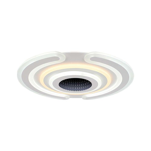 95W smart dekorativ LED taklampe - 9900lm, Ø52cm, CCT, dimbar, inkl. fjernkontroll
