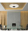 95W smart dekorativ LED taklampe - 9900lm, Ø52cm, CCT, dimbar, inkl. fjernkontroll