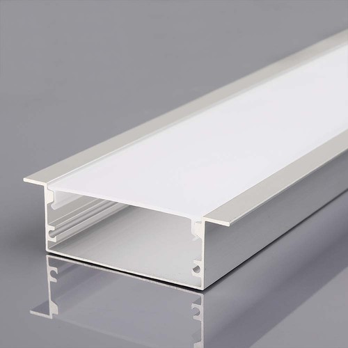 12W LED vegglampe - 1100lm, IP20, grå, 26 x 12 cm, inkl. lyskilde