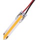 Lavprofil startstik til LED strip - 10mm, COB, enkeltfarget, IP20, 5V-24V