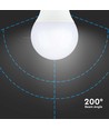 E14 8,5W LED pære - A60, Samsung LED chip, 806lm, 6500K, erstatter 60W