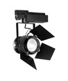 33W LED skinnespot med Samsung LED chip, RA90 - 3000lm, sort, 24-60 grader, 5 års garanti