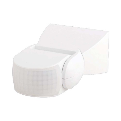 300W Bevegelsessensor - Infrarød 180°, Hvit, IP65