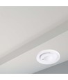 300W Mikrobølge bevegelsessensor - 360°, hvit, IP20, rekkevidde 1-8m, justerbar lux og tid