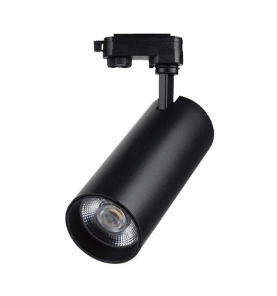 30W/40W skinnespot, RA90, sort - CCT, 35 grader, COB LED